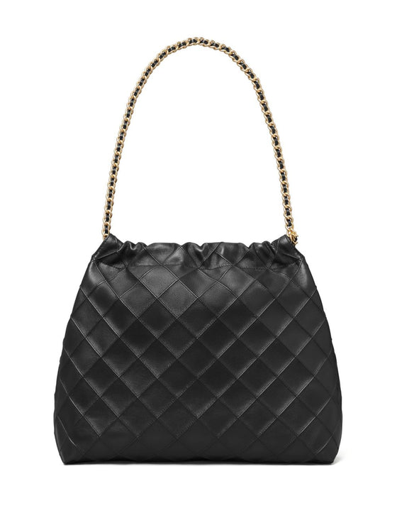 Tory Burch Fleming leather hobo bag