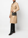 Coach Tabby chain leather clutch