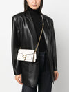 Coach Tabby chain leather clutch