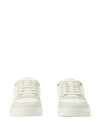 Burberry Leather, suede and check sneakers