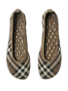 Burberry checkered Ballerina in jacquard