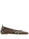 Burberry checkered Ballerina in jacquard