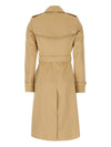 Burberry Double-breasted cotton trench coat