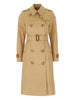 Burberry Double-breasted cotton trench coat