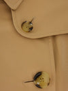 Burberry Double-breasted cotton trench coat