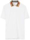 Burberry Vintage check print-detail polo shirt