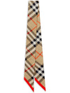 Burberry Check silk foulard