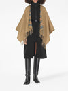 Burberry Reversible Check Wool Cape