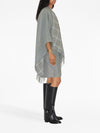 Burberry Vintage Check Reversible Wool Cape