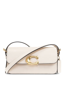  Coach flap Zoe leather shoulder bag