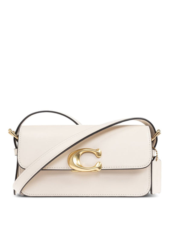 Coach flap Zoe leather shoulder bag