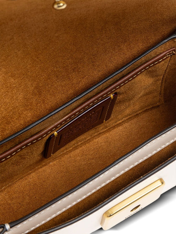 Coach flap Zoe leather shoulder bag