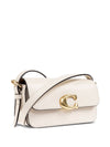 Coach flap Zoe leather shoulder bag