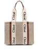 Chloé Woody canvas medium tote bag