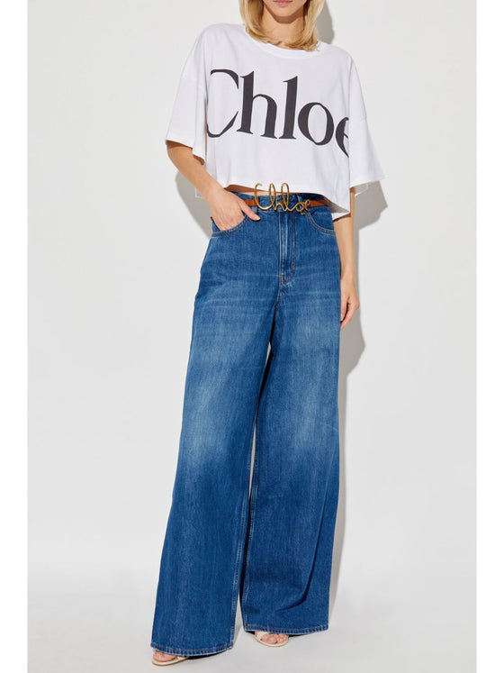 Chloé Chloè T-shirts and Polos White