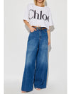 Chloé Logo-print crop top