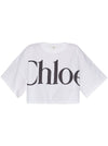 Chloé Logo-print crop top
