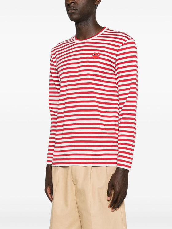 Comme des Garcons T-shirts and Polos Red