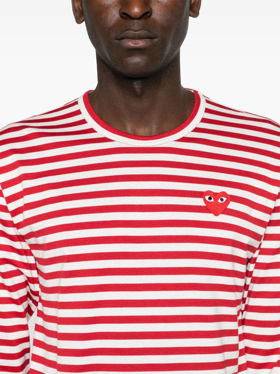 Comme des Garcons T-shirts and Polos Red