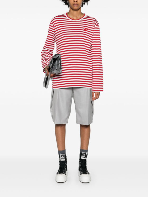Comme des Garcons T-shirts and Polos Red
