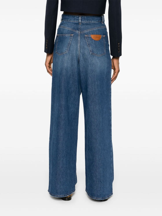 Chloé Wide-leg jeans in denim