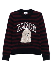  GANNI Sweaters Bordeaux