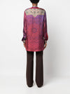 Pierre Louis Mascia Printed silk shirt