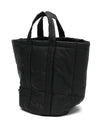 Comme Des Garcons panelled tote bag