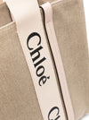 Chloé Woody canvas medium tote bag