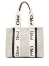 Chloé Woody canvas medium tote bag