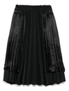 Comme Des Garcons Pleated midi skirt