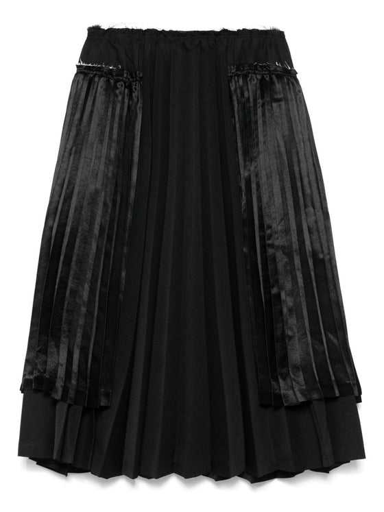 Comme Des Garcons Pleated midi skirt