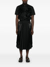 Comme Des Garcons Pleated midi skirt