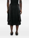 Comme Des Garcons Pleated midi skirt