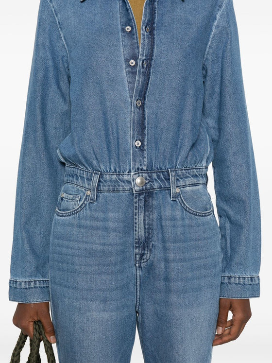 Seven Dresses Clear Blue