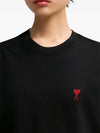 Ami Paris T-shirts and Polos Black