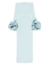 Solace London Dresses Clear Blue