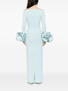 Solace London Dresses Clear Blue
