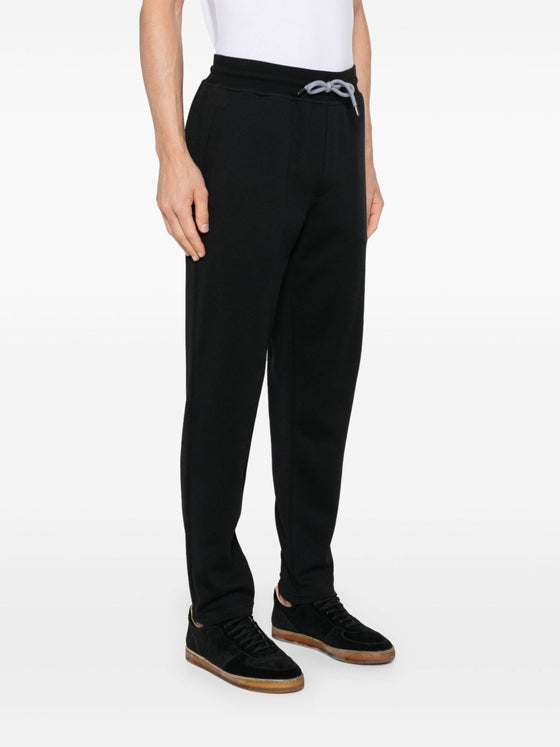 Brunello Cucinelli Straight leg cotton blend sweatpants