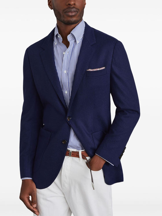 Brunello Cucinelli Single-breasted cashmere blazer