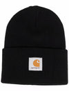 Carhartt Wip Pre logo patch beanie