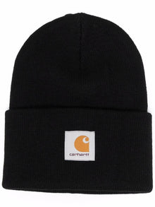  Carhartt Wip Pre logo patch beanie