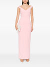 Solace London V-neck sleeveless Nalani maxi dress