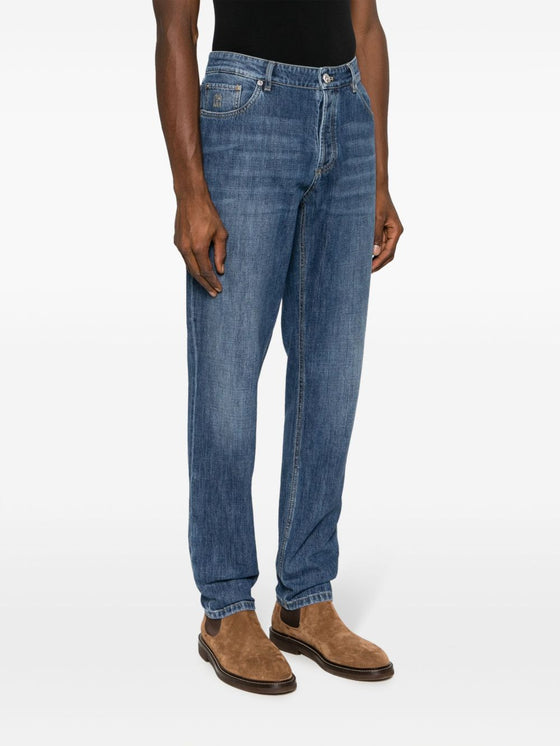 Brunello Cucinelli Jeans Clear Blue