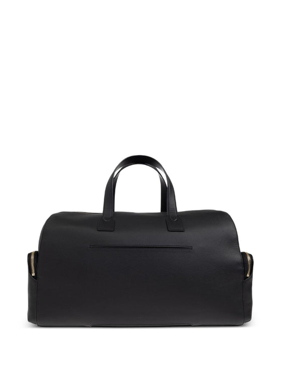 Paul Smith Leather 'Signature Stripe' Trim Holdall