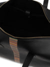 Paul Smith Leather 'Signature Stripe' Trim Holdall