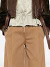 Chloé Chloe Cotton wide-leg trousers