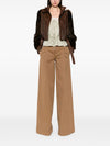 Chloé Chloe Cotton wide-leg trousers