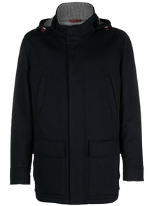  Brunello Cucinelli Detachable hood padded coat
