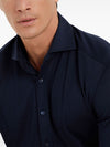 Brunello Cucinelli Spread-collar cotton shirt